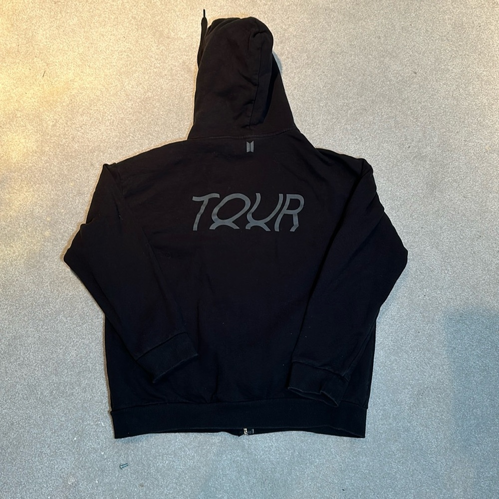 Men’s BTS Map of the Soul tour Hoodie Black sz L